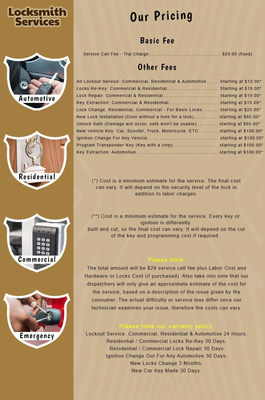 Indian Rocks Beach Locksmith Store Indian Rocks Beach, FL 727-287-6327